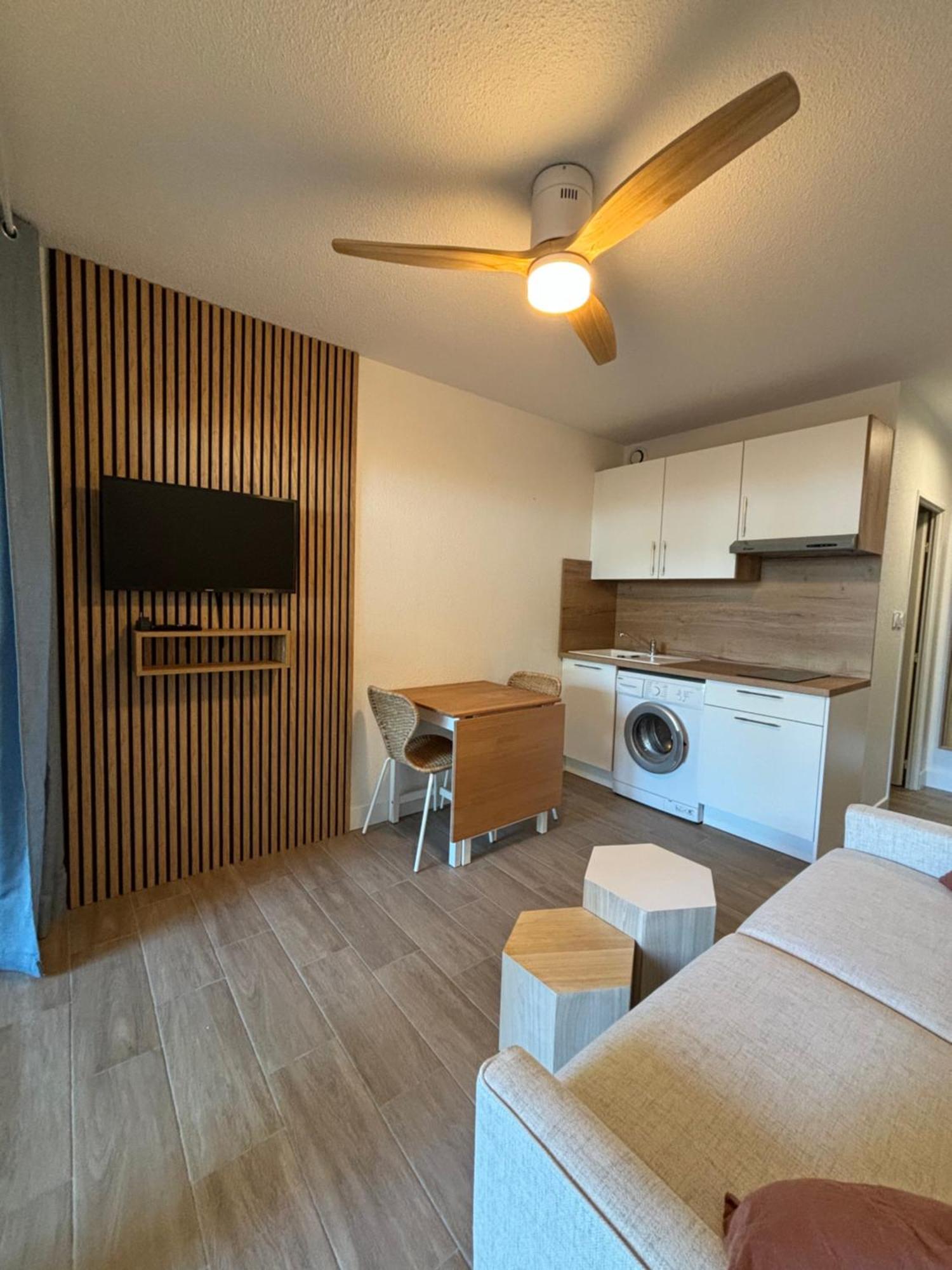 Studio Avec Jardin Front De Mer อาร์เจเลส-ซัวร์-แมร์ ภายนอก รูปภาพ
